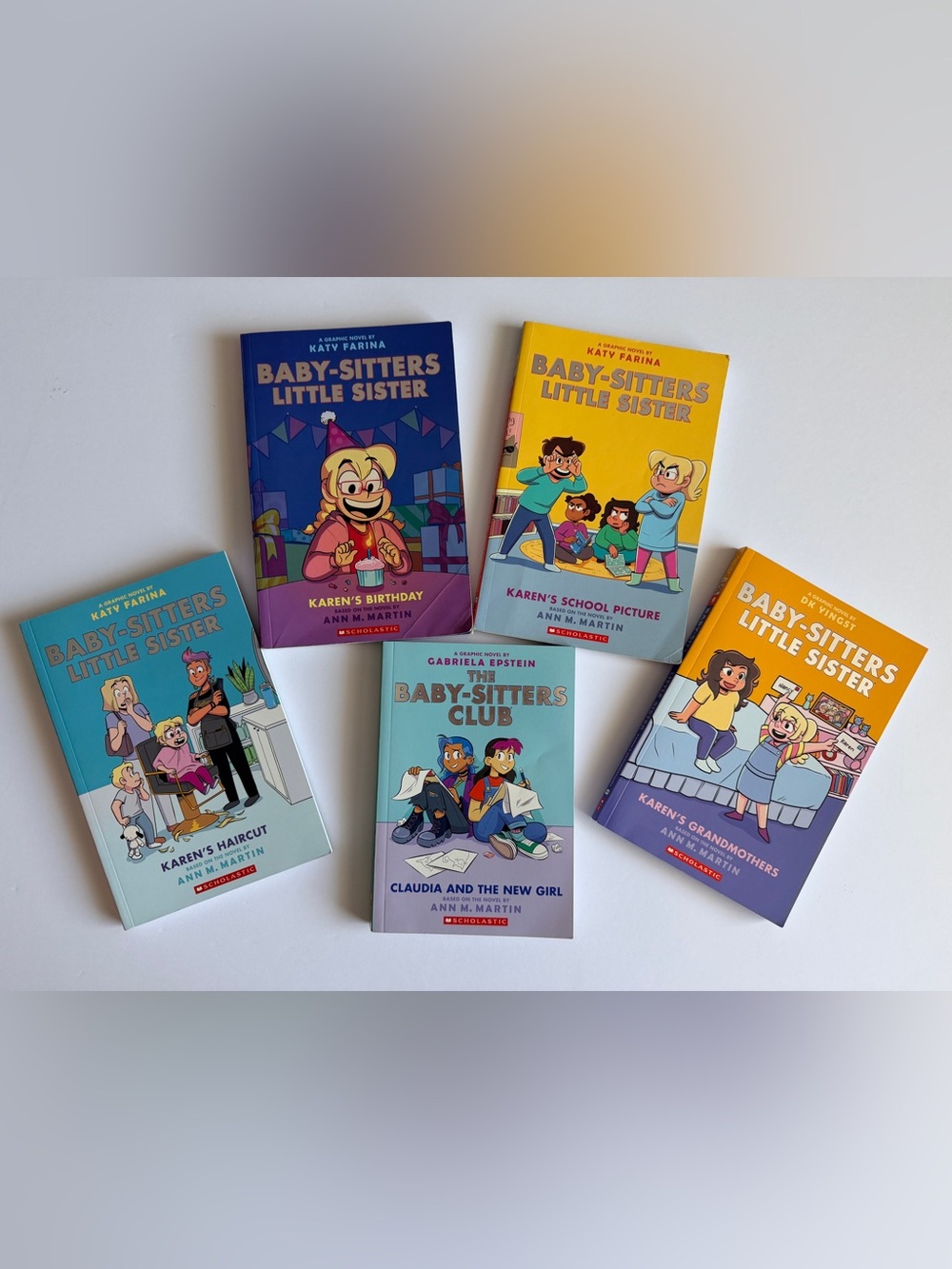 Book with birthday cake illustration